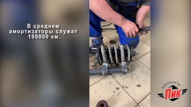 Замена передних амортизаторов Volvo S60 смотреть онлайн