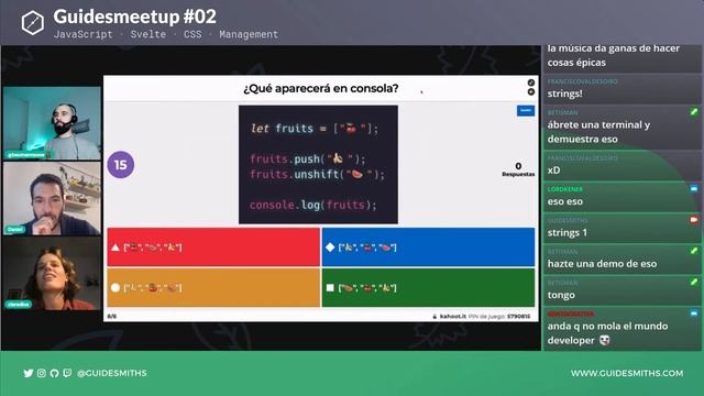 ? Guidesmeetup #02 - HTML, CSS, JavaScript, Svelte.js & Management ? смотреть онлайн