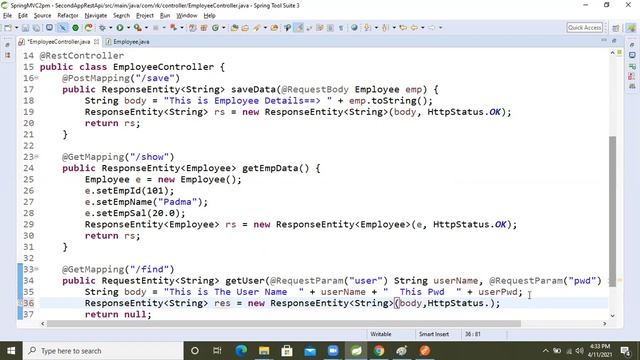 Spring Rest Session 8 смотреть онлайн