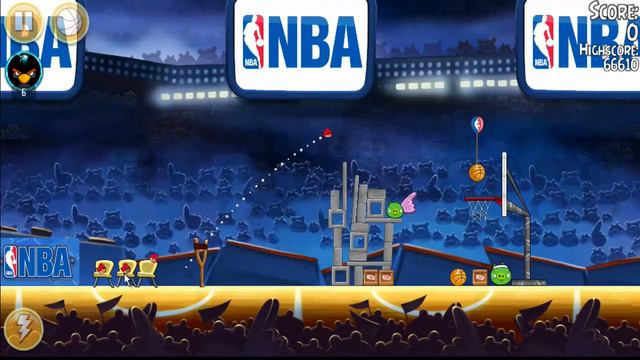 Angry Birds Seasons Ham Dunk 1-1 Piggy Island Bullies смотреть онлайн