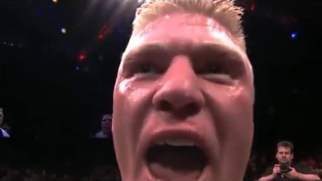 Brock Lesnar's angry speech смотреть онлайн