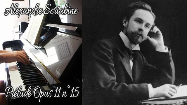 Alexandre Scriabine - Prélude Opus 11 n°15 - Piano смотреть онлайн