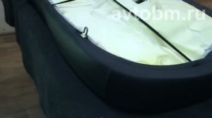 Монтаж заднего сиденья на Skoda Octavia A7