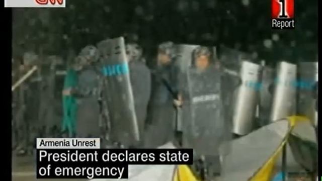 Yerevan 02 March 2008 CNN Report about unrest in Armenia смотреть онлайн