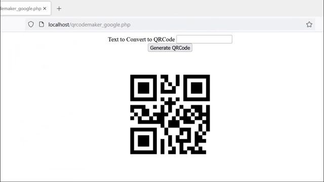EASY WAY MAKE QRCODE GENERATOR PHP GOOGLE CHART смотреть онлайн