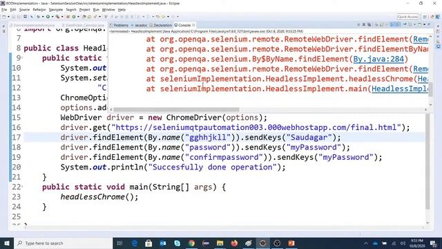 Step by Step Selenium - Headless Execution To Improve Selenium Script Performance смотреть онлайн
