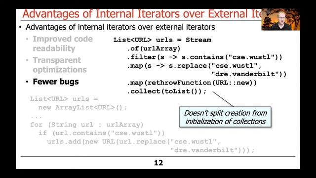Evaluating Internal and External Iterators in Java смотреть онлайн