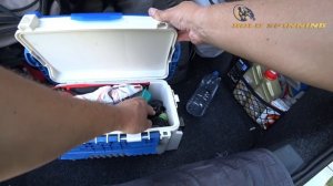 Транспортировка лодки ПВХ НДНД и лодочного мотора в багажнике