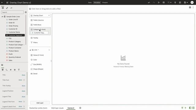Overlay Charts Visualization in Oracle Analytics смотреть онлайн