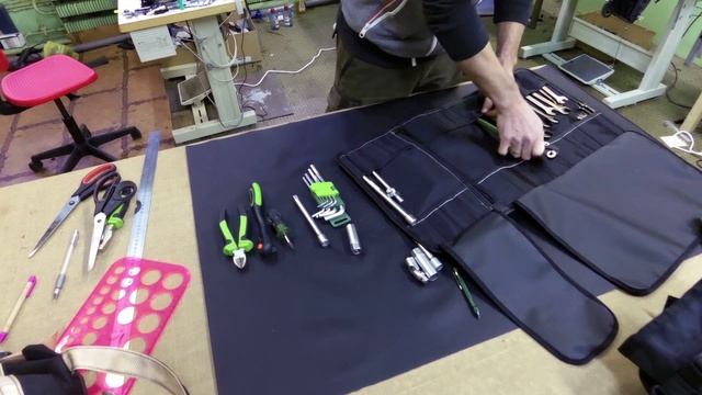 Сумка-скрутка для инструмента ToolRoll SP700L смотреть онлайн