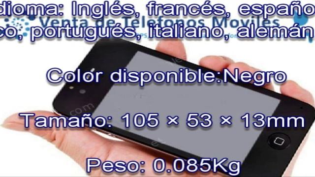 Venta de Replica Iphone 4 89€ Tactil Wifi Libre TV JAVA EN ESPAÑOL NUEVO смотреть онлайн