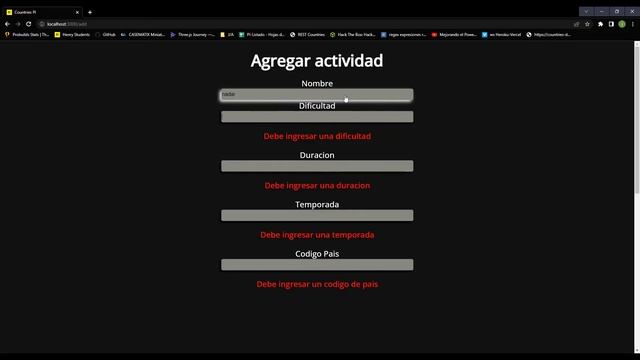 Proyecto Individual Countries con React / Express / Sequelize / Postgre смотреть онлайн