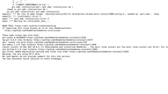 Git returns "dyld: Library not loaded: /usr/lib/libcurl.4.dylib" error on Mac OS X 10.6 смотреть онлайн