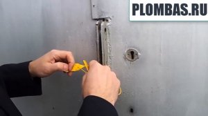 Как установить и открыть пластиковую пломбу