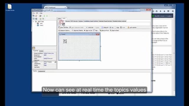 2 Create a simple MQTT Dashboard смотреть онлайн