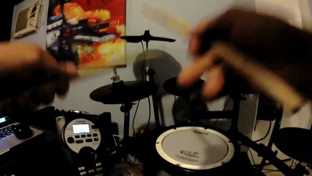 Nirvana Unplugged - Plateau (Drum Cover) Roland Td11k + Go Pro chest view смотреть онлайн