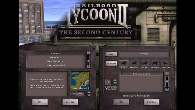 Railroad Tycoon 2 The Second Century PC 1999 Gameplay смотреть онлайн