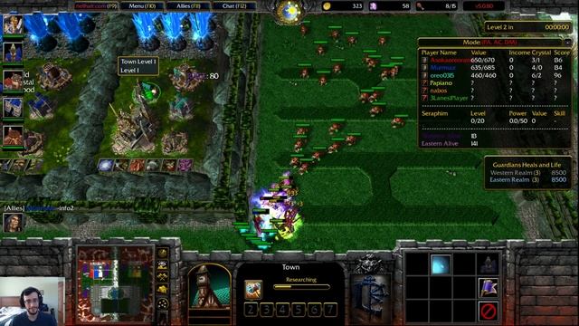 Warcraft 3 Classic: HellHalt TD Competitive #92 - When You Get Tough Rolls & Amazing Rolls! смотреть онлайн