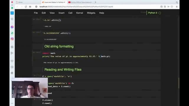 Old String Formatting with Python ? смотреть онлайн