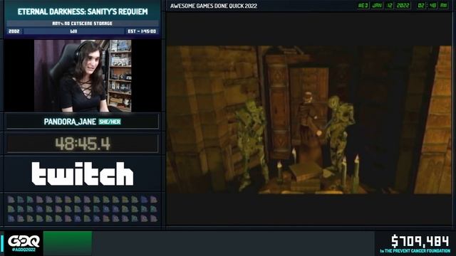 Eternal Darkness: Sanity's Requiem by Pandora_jane in 1:29:03 - AGDQ 2022 Online смотреть онлайн
