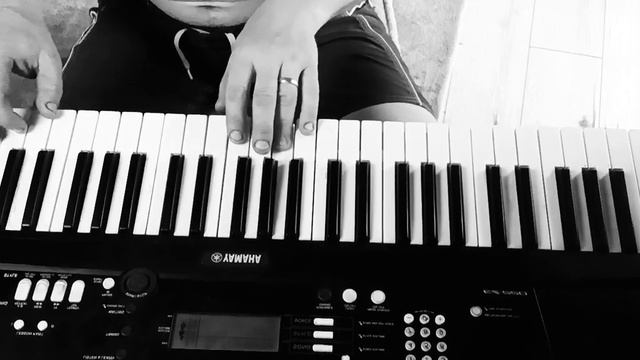 Отрывок. М.Шелег.Карие глаза.Yamaha ez 220. смотреть онлайн