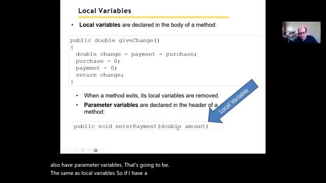 Big Java Chapter 3 Section 5 Problem Solving: Tracing Objects and Section 6 Local Variables смотреть онлайн