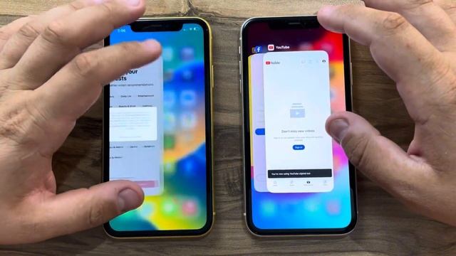 IOS 16 Vs IOS 17 IPhone 11