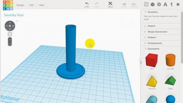 Tinkercad: Candlestick Holder