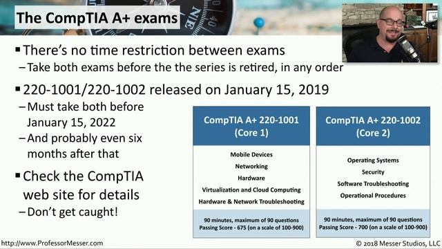 How to Pass your 220-1001 and 220-1002 CompTIA A+ Exams смотреть онлайн
