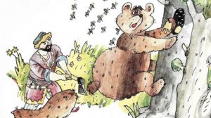 Медведь и пчёлы. Башкирская легенда. Мудрые сказки для детей