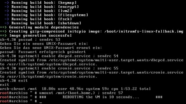 Arch Linux installs fine from archlinux-2015.10.01-dual.iso (kernel 4.2.2-1) смотреть онлайн