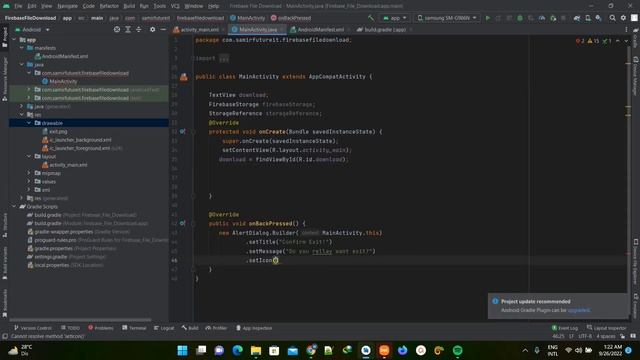 Overriding onBackPressed() in android | Exit alert dialog | How to use onBackpressed method⚠️ смотреть онлайн