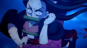 Бой Незуко Камадо и Даки (умэ)