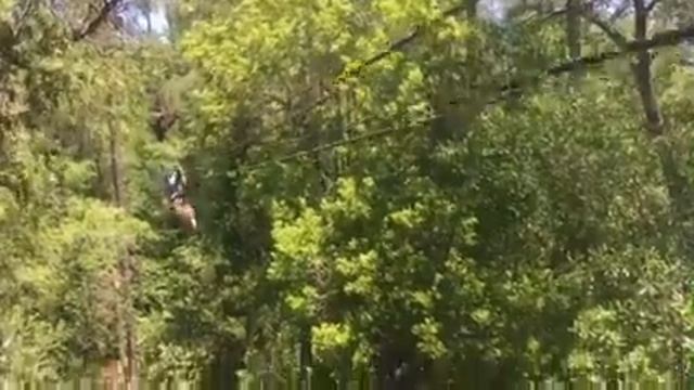 Zip lining at Adventures Unlimited смотреть онлайн