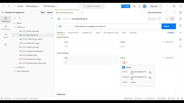 Postman для QA. Переменные. смотреть онлайн