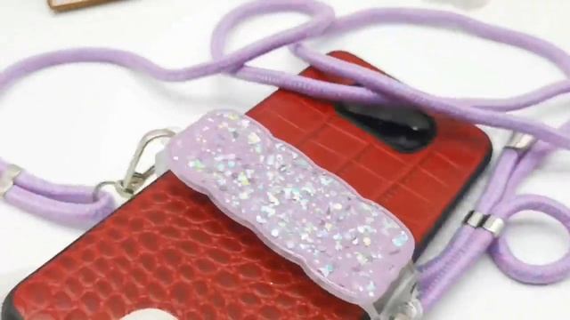 Регулируемый шнурок с блестящим зажимом для ношения телефона через плечо, на шее 150 см смотреть онлайн