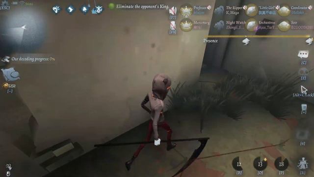 Night Watch : "That's supposed to be my skin !!" - "Isaac Foster" Gameplay (Identity v) смотреть онлайн