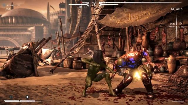 Mortal Kombat X: New Zombie Jax & Reptilian Kitana Skins/Costumes Gameplay! (PC Mod Showcase) смотреть онлайн