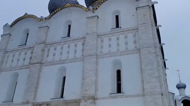 Обзор Успенского собора Ростовского кремля смотреть онлайн