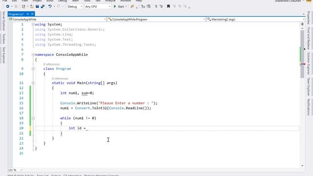 While Loop in C# : Part 21 | C# Tutorial смотреть онлайн