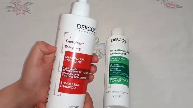 تجربتي مع الشامبو ديال فيشي للقشرة وللتساقط الشعر Vichy Dercos