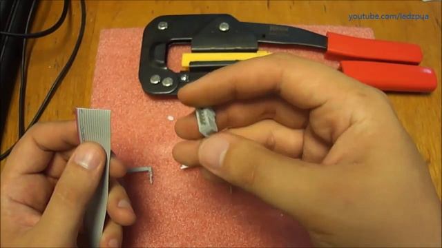 Обжим плоских кабелей / Flat Cable