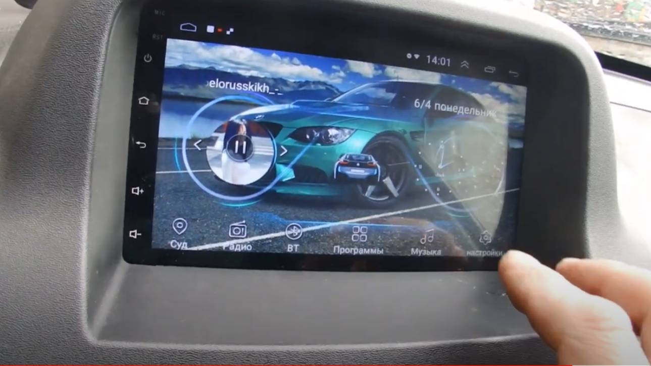 Как установить магнитолу 2 Din на Ниссан Альмера N16