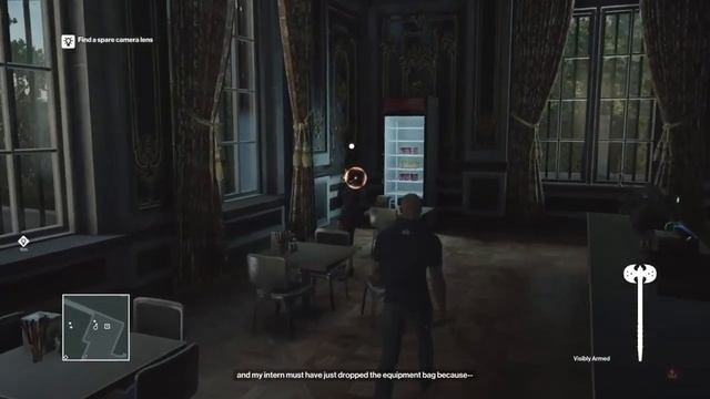 Killing girl with a battle axe in HITMAN PS4 смотреть онлайн