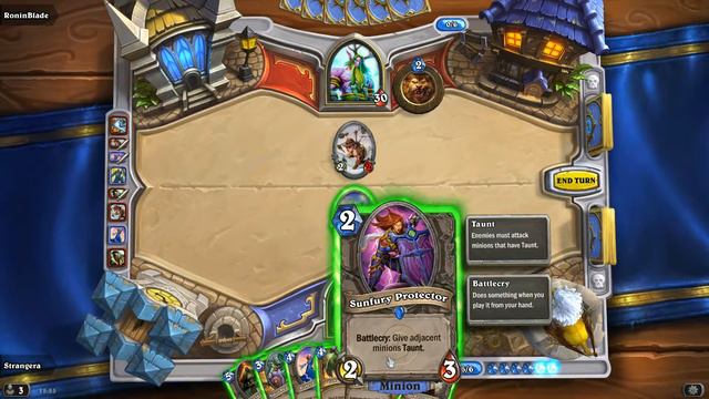 Hearthstone с Wolf & strangera, p 03 - Game 01 vs Druid смотреть онлайн