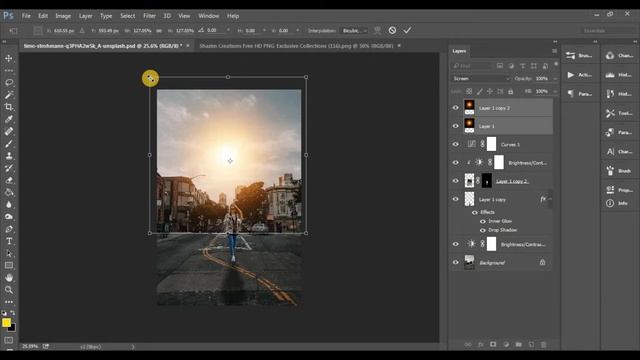 Advanced Color Matching Process in Photoshop l Match Color in photoshop very easy and simple way. смотреть онлайн