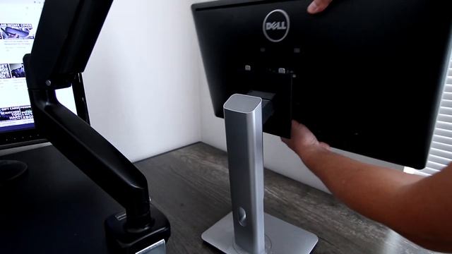 Mount Pro Monitor Mount - How to Setup and Install a VESA Adjustable Monitor Arm for Standing Desk смотреть онлайн