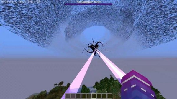 Обзор мода Cracker's Wither storm ( иссушающая буря )