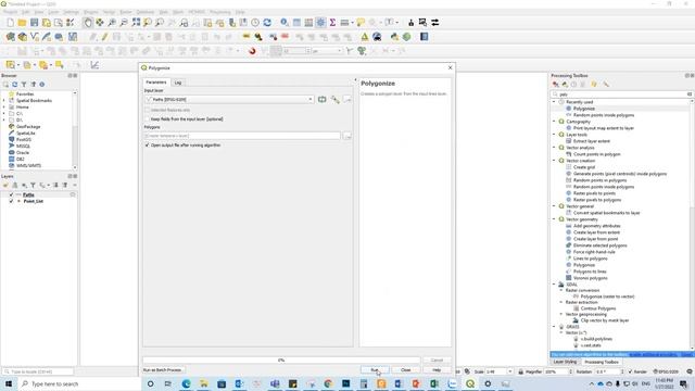 QGIS Points(CSV) to Polygon смотреть онлайн