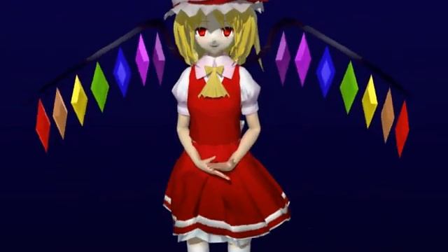 Blender 3D Love Death: Touhou (Flandre Scarlet) смотреть онлайн